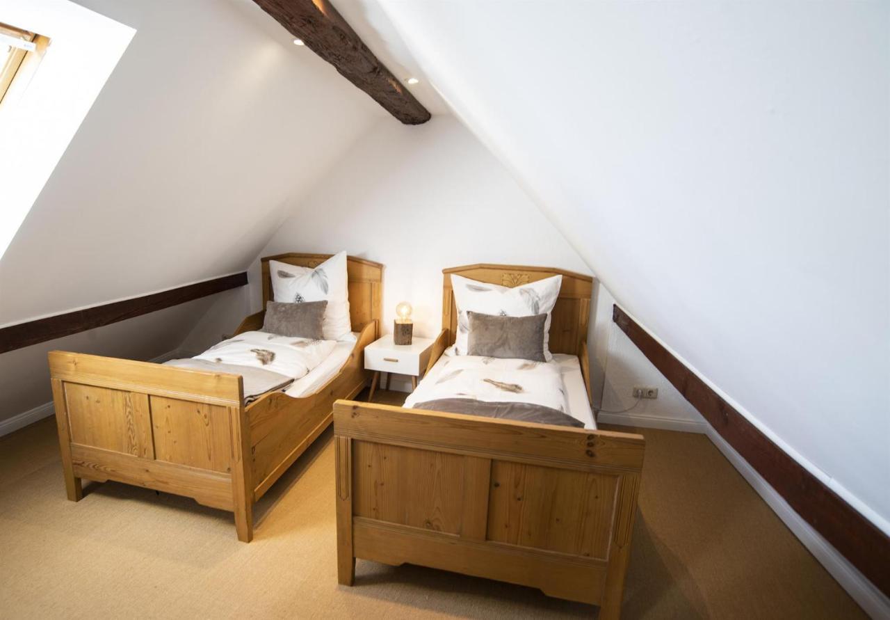 Rosige Zeiten, Ferien Im Fachwerkhaus 멕헤르니흐 외부 사진